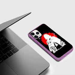 Чехол iPhone 11 Pro матовый MIkki токийские мстители микки, цвет: 3D-фиолетовый — фото 2