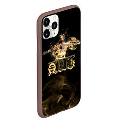 Чехол iPhone 11 Pro матовый Портгас Д Эйс One Piece, цвет: 3D-коричневый — фото 2
