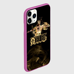 Чехол iPhone 11 Pro матовый Портгас Д Эйс One Piece, цвет: 3D-фиолетовый — фото 2