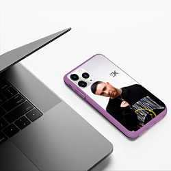 Чехол iPhone 11 Pro матовый Sexy Kreed, цвет: 3D-фиолетовый — фото 2