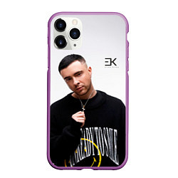 Чехол iPhone 11 Pro матовый Sexy Kreed, цвет: 3D-фиолетовый