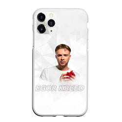 Чехол iPhone 11 Pro матовый Sweet Kreed, цвет: 3D-белый