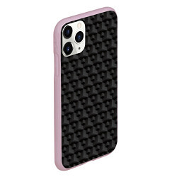 Чехол iPhone 11 Pro матовый ПрикоЛьные квадратики, цвет: 3D-розовый — фото 2