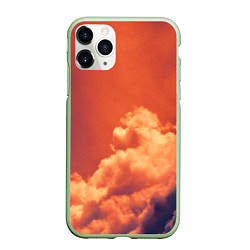 Чехол iPhone 11 Pro матовый РАЙ ПОСЛЕ ДОЖДЯ, цвет: 3D-салатовый