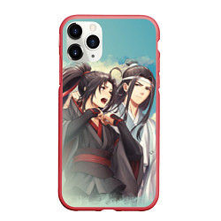 Чехол iPhone 11 Pro матовый Магистр дъявольского культа, цвет: 3D-красный