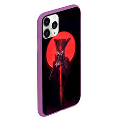 Чехол iPhone 11 Pro матовый Милаха Мари, цвет: 3D-фиолетовый — фото 2