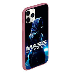 Чехол iPhone 11 Pro матовый MASS EFFECT ТАЛИ ЗОРА, цвет: 3D-малиновый — фото 2