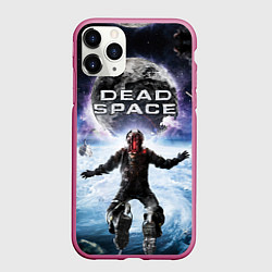 Чехол iPhone 11 Pro матовый Айзек в мертвом космосе, цвет: 3D-малиновый
