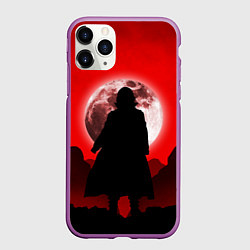 Чехол iPhone 11 Pro матовый МАЙКИ МАНДЗИРО САНО, цвет: 3D-фиолетовый