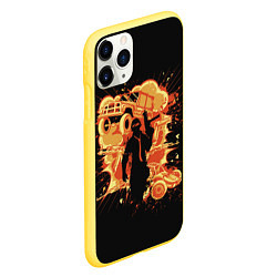 Чехол iPhone 11 Pro матовый Pubg Boy, цвет: 3D-желтый — фото 2