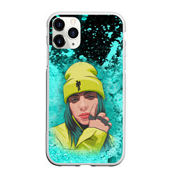 Чехол iPhone 11 Pro матовый BILLIE EILISH БИЛЛИ АЙЛИШ Z, цвет: 3D-белый