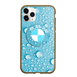 Чехол iPhone 11 Pro матовый BMW STORM, цвет: 3D-коричневый