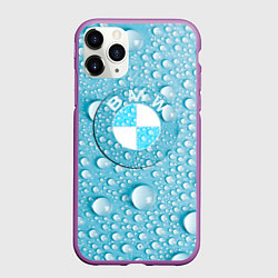 Чехол iPhone 11 Pro матовый BMW STORM, цвет: 3D-фиолетовый