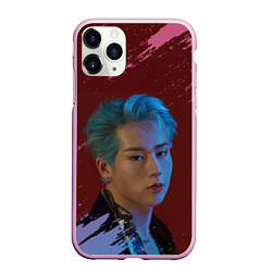 Чехол iPhone 11 Pro матовый MONSTA X MX Z, цвет: 3D-розовый