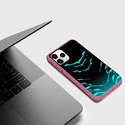 Чехол iPhone 11 Pro матовый DEAD SPACE АЙЗЕК КЛАРК, цвет: 3D-малиновый — фото 2