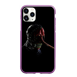 Чехол iPhone 11 Pro матовый Chris Fehn, цвет: 3D-фиолетовый