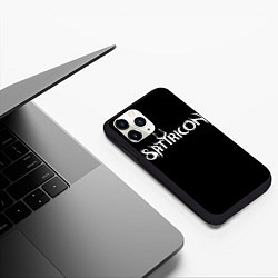 Чехол iPhone 11 Pro матовый Satyricon, цвет: 3D-черный — фото 2