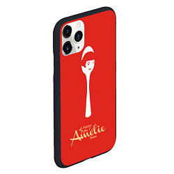 Чехол iPhone 11 Pro матовый Amelie Poulain, цвет: 3D-черный — фото 2