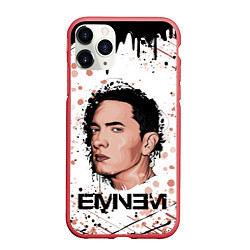 Чехол iPhone 11 Pro матовый EMINEM ЭМИНЕМ Z, цвет: 3D-красный