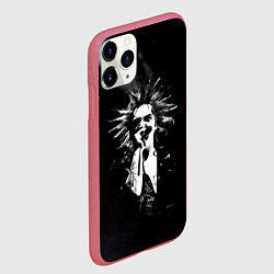 Чехол iPhone 11 Pro матовый Горшок на концерте, цвет: 3D-малиновый — фото 2