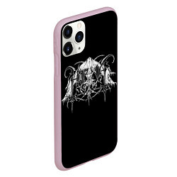 Чехол iPhone 11 Pro матовый Horna, цвет: 3D-розовый — фото 2