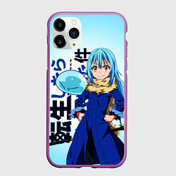 Чехол iPhone 11 Pro матовый Римуру Темпест, TenSura, цвет: 3D-фиолетовый