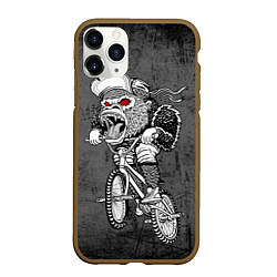 Чехол iPhone 11 Pro матовый Junk Ride, цвет: 3D-коричневый