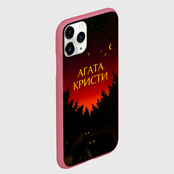 Чехол iPhone 11 Pro матовый Агата Кристи чудеса, цвет: 3D-малиновый — фото 2