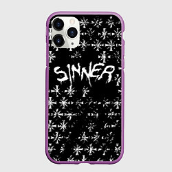 Чехол iPhone 11 Pro матовый FAR CRY 5 ГРЕШНИК SINNER, цвет: 3D-фиолетовый