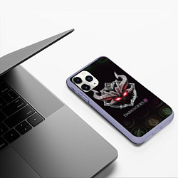 Чехол iPhone 11 Pro матовый Руны Darksiders 3 Z, цвет: 3D-светло-сиреневый — фото 2