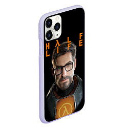 Чехол iPhone 11 Pro матовый HALF-LIFE FREEMAN ФРИМАН Z, цвет: 3D-светло-сиреневый — фото 2