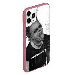 Чехол iPhone 11 Pro матовый THE PRODIGY ПРОДИДЖИ Z, цвет: 3D-малиновый — фото 2