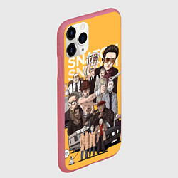 Чехол iPhone 11 Pro матовый Большой куш, цвет: 3D-малиновый — фото 2