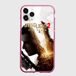 Чехол iPhone 11 Pro матовый Dying Light 2 Original, цвет: 3D-малиновый