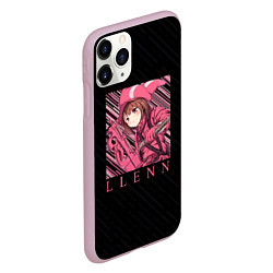 Чехол iPhone 11 Pro матовый LLENN Карэн Кохируимаки, цвет: 3D-розовый — фото 2