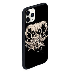 Чехол iPhone 11 Pro матовый BabyMetal в челюстях демона, цвет: 3D-черный — фото 2