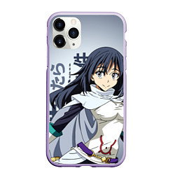 Чехол iPhone 11 Pro матовый TenSura, Сидзуэ Идзава, цвет: 3D-светло-сиреневый
