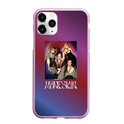 Чехол iPhone 11 Pro матовый Maneskin forever, цвет: 3D-розовый
