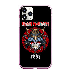 Чехол iPhone 11 Pro матовый Iron Maiden, Senjutsu, цвет: 3D-розовый