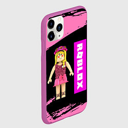 Чехол iPhone 11 Pro матовый BARBIE ROBLOX РОБЛОКС Z, цвет: 3D-фиолетовый — фото 2