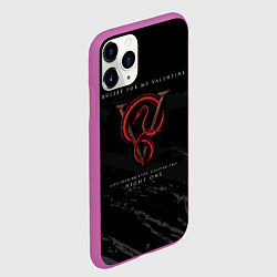 Чехол iPhone 11 Pro матовый Live From Brixton: Chapter Two - Bullet for My Val, цвет: 3D-фиолетовый — фото 2