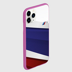 Чехол iPhone 11 Pro матовый BMW БМВ Z, цвет: 3D-фиолетовый — фото 2