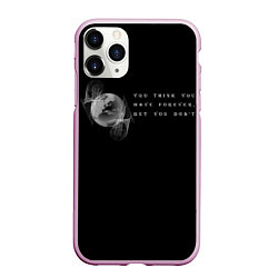 Чехол iPhone 11 Pro матовый Вечность, цвет: 3D-розовый
