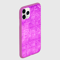 Чехол iPhone 11 Pro матовый FORTNITE PINK ФОРТНАЙТ, цвет: 3D-фиолетовый — фото 2