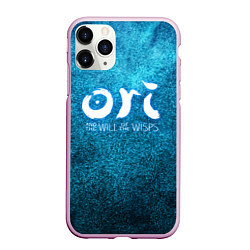 Чехол iPhone 11 Pro матовый Ori Logo Ори Лого, цвет: 3D-розовый