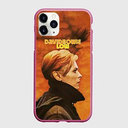 Чехол iPhone 11 Pro матовый Low - David Bowie, цвет: 3D-малиновый