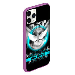 Чехол iPhone 11 Pro матовый New Empire, Vol 1 - Hollywood Undead, цвет: 3D-фиолетовый — фото 2