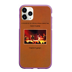 Чехол iPhone 11 Pro матовый Made in Japan - Deep Purple, цвет: 3D-фиолетовый