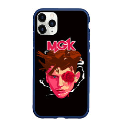 Чехол iPhone 11 Pro матовый Rose in eye, цвет: 3D-тёмно-синий