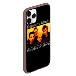 Чехол iPhone 11 Pro матовый Rareties of Mode - Depeche Mode, цвет: 3D-коричневый — фото 2